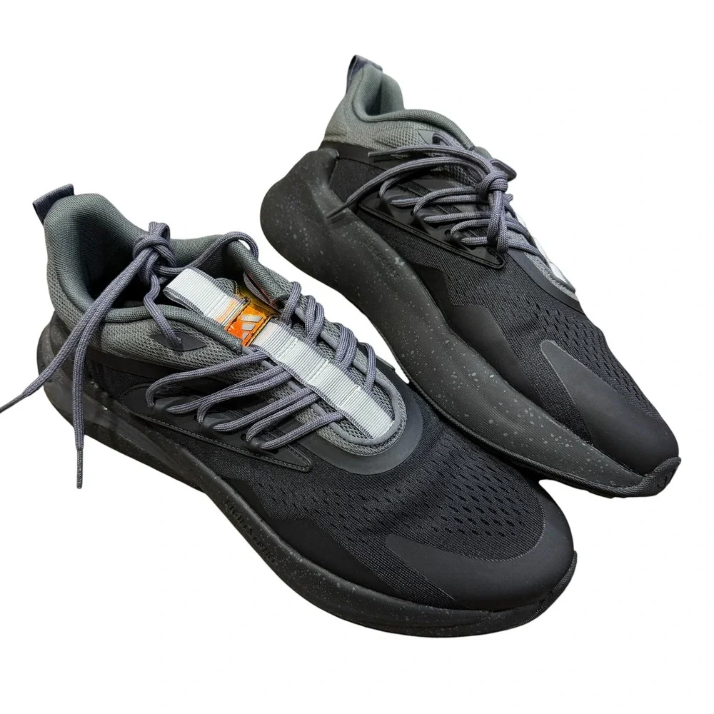 adidas AlphaBoost V2 Men Size 14 Carbon Black New Style IH0695 Running Shoes